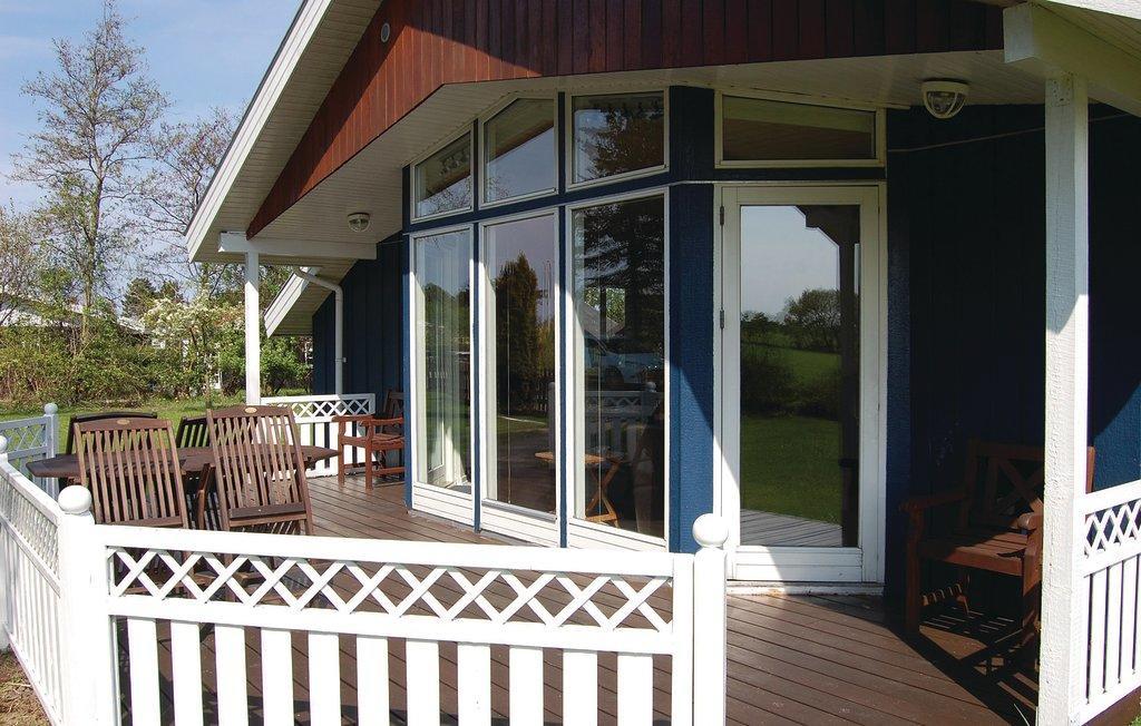 Nice Home In Knebel With Kitchen Buitenkant foto