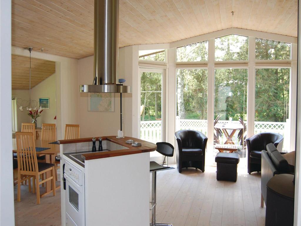 Nice Home In Knebel With Kitchen Buitenkant foto